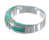 Sterling Silver Opal And Turquoise Southwest Ring Size 5 AX87006